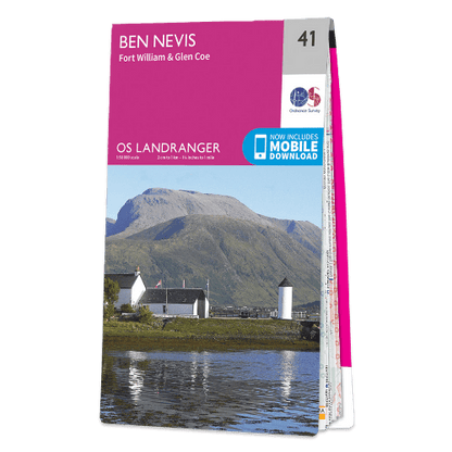 OS Landranger - 041 - Ben Nevis, Fort William & Glen Coe area