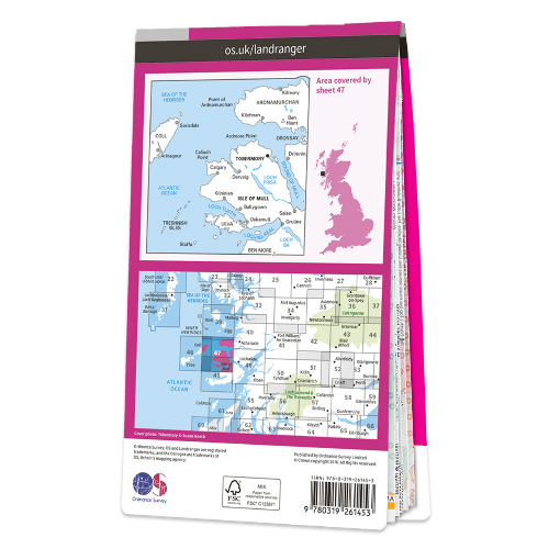 OS Landranger - 047 - Tobermory & North Mull area