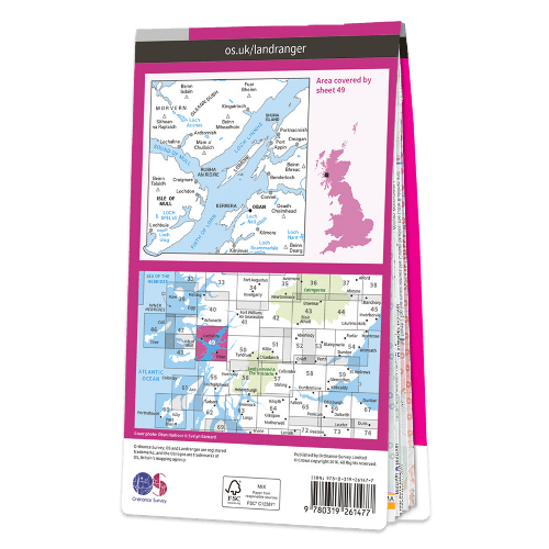 OS Landranger - 049 - Oban & East Mull