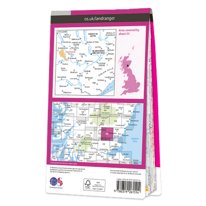 OS Landranger - 053 - Blairgowrie & Forest of Alyth