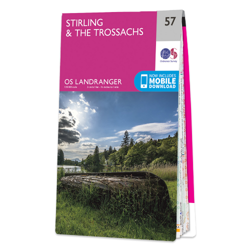 OS Landranger - 057 - Stirling & The Trossachs