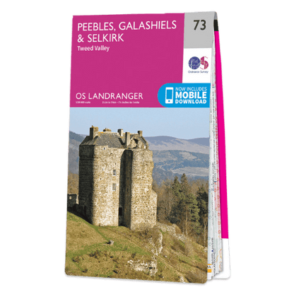 OS Landranger - 073 - Peebles, Galashiels & Selkirk, Tweed Valley