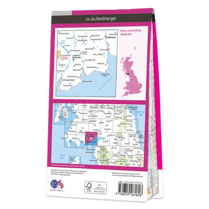 OS Landranger - 084 - Dumfries & Castle Douglas