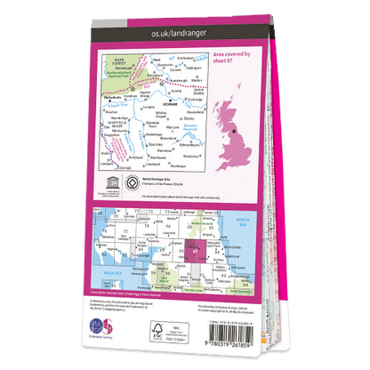 OS Landranger - 087 - Hexham & Haltwhistle