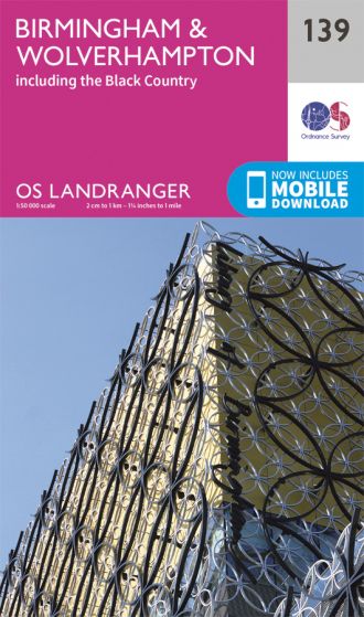 OS Landranger - 139 - Birmingham & Wolverhampton