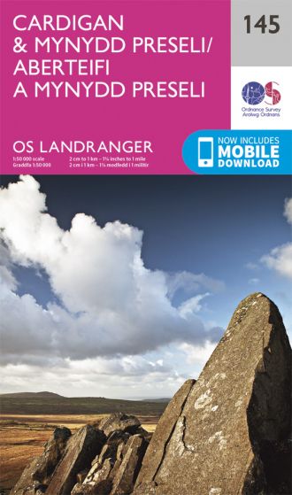 OS Landranger - 145 - Cardigan & Mynydd Preseli