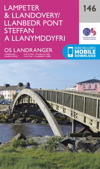 OS Landranger - 146 - Lampeter & Llandovery