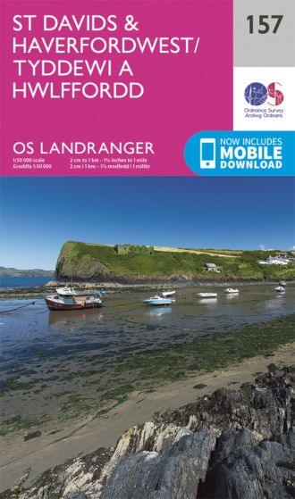 OS Landranger - 157 - St David's & Haverfordwest