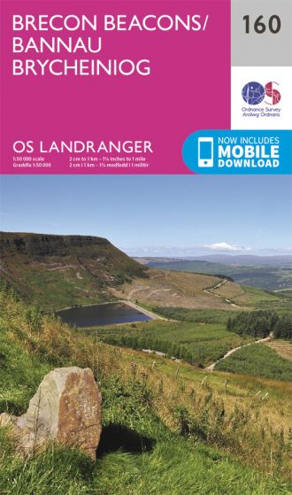 OS Landranger - 160 - Brecon Beacons