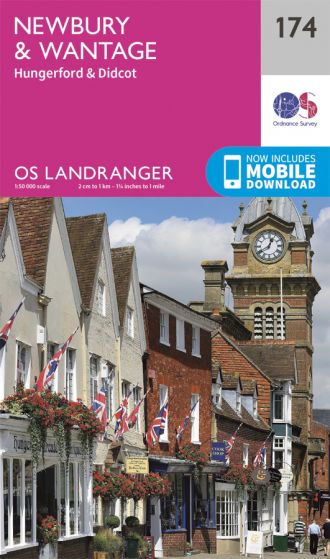 OS Landranger - 174 - Newbury & Wantage, Hungerford & Didcot