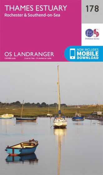 OS Landranger - 178 - Thames Estuary, Rochester & Southend-on-Sea