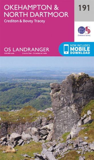 OS Landranger - 191 - Okehampton & North Dartmoor