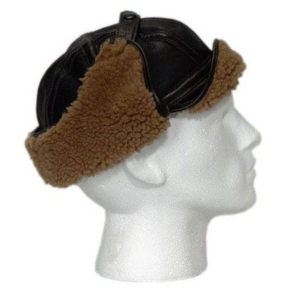 Bomber Sheepskin Flying Helmet