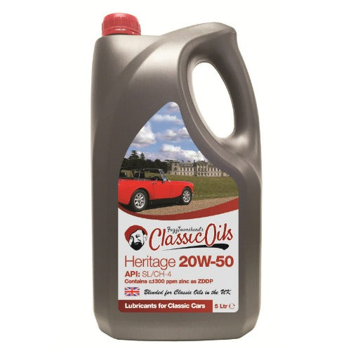 Classic Oils Heritage 20w-50 5Ltr