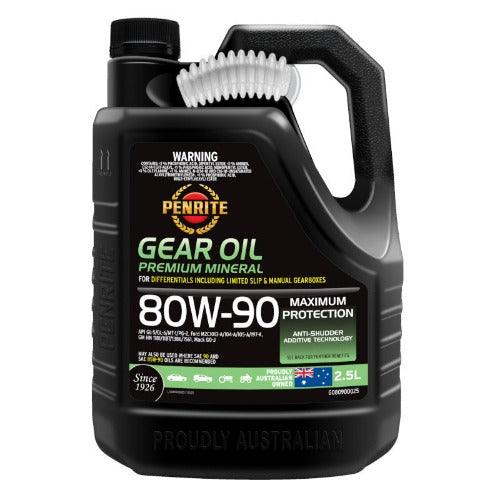 Penrite Gear Oil 80w-90 2.5Ltr