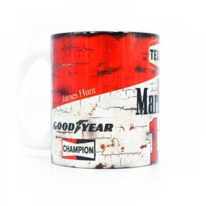 James Hunt Marlboro Racing Mug