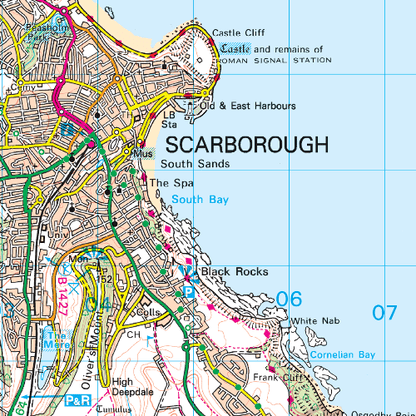 OS Landranger - 101 - Scarborough, Bridlington & Filey