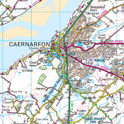 OS Landranger - 114 - Anglesey