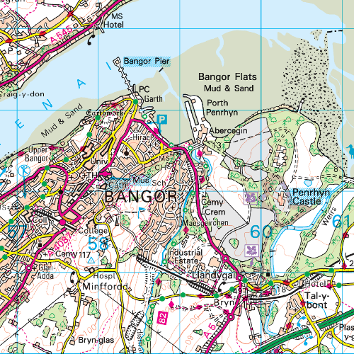 OS Landranger - 115 - Snowdon & Caernarfon