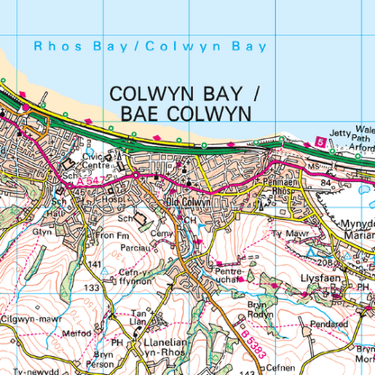 OS Landranger - 116 - Denbigh & Colwyn Bay