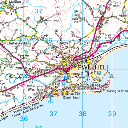 OS Landranger - 123 - Lleyn Peninsula