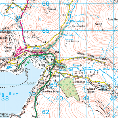 OS Landranger - 023 - North Skye, Dunvegan & Portree area