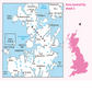 OS Landranger - 003 - Shetland - North Mainland area Landranger Map