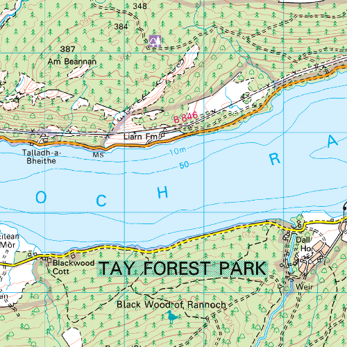 OS Landranger - 042 - Glen Garry & Loch Rannoch