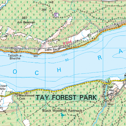 OS Landranger - 042 - Glen Garry & Loch Rannoch