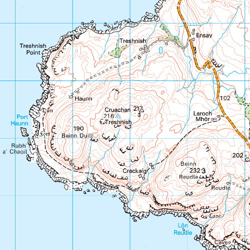 OS Landranger - 047 - Tobermory & North Mull area