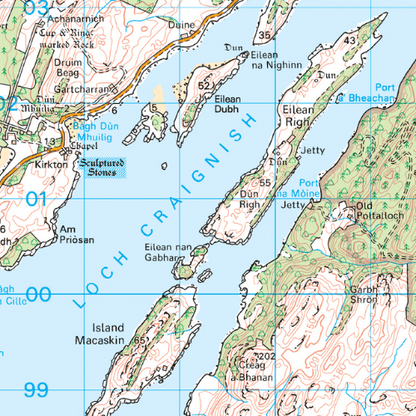 OS Landranger - 055 - Lochgilphead & Loch Awe