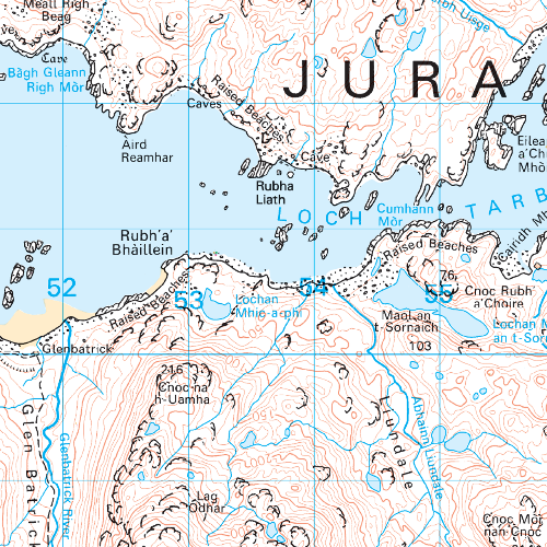 OS Landranger - 061 - Jura & Colonsay