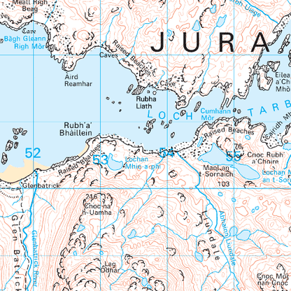 OS Landranger - 061 - Jura & Colonsay