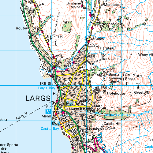 OS Landranger - 063 - Firth of Clyde, Greenock & Rothesay