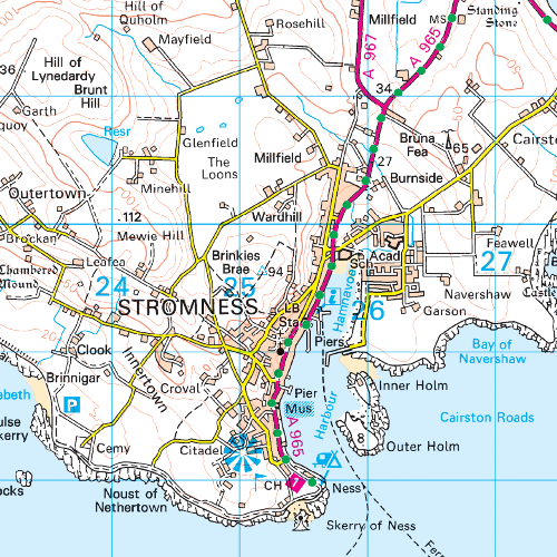 OS Landranger - 006 - Orkney - Mainland area