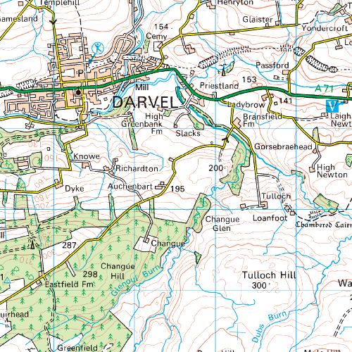 OS Landranger - 071 - Lanark & Upper Nithsdale