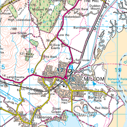 OS Landranger - 096 - Barrow-in-Furness & South Lakeland