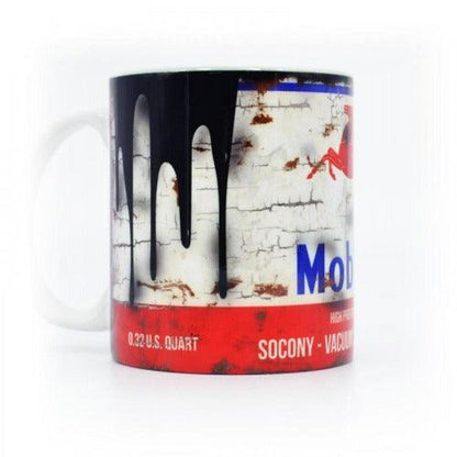 Mobiloil Oil Can Mug