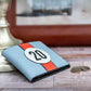 No 20 Blue Racing Stripe Wallet